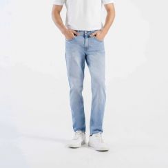 Mens Relaxed Stretch Loose Fit Jeans