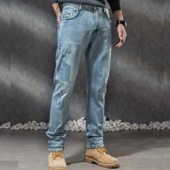 3Pcs Mens Fashion Slim Fit Jeans