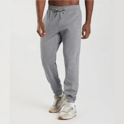 2Pcs Mens Cotton Jogger Sweatpants