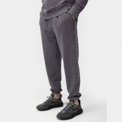 2Pcs Mens Sports Washed Jogger Fleece Pants