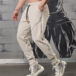 2Pcs Mens Casual Athletic Fitness Pants