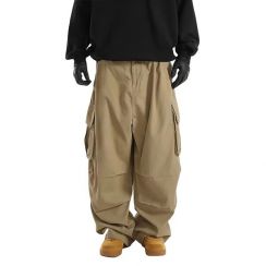 3Pcs Mens Street Athletic Wide Leg Pants